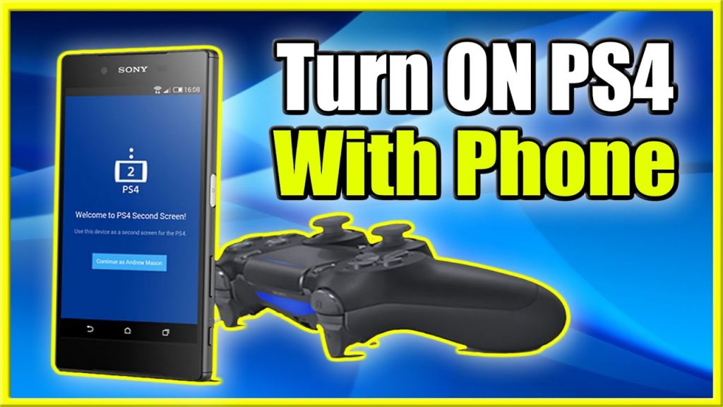 How to Turn On PS4