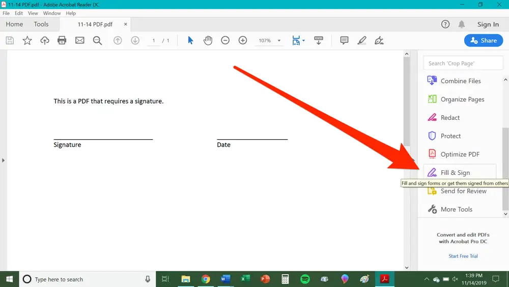 How to sign a PDF electronically