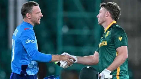 South Africa vs England cricket result Baker dismissal highlights
