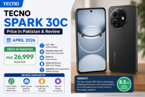 Tecno Spark 30C Price in Pakistan April 2026