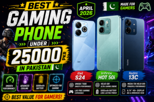 Best Gaming Phone Under 25000 in Pakistan [April 2026]