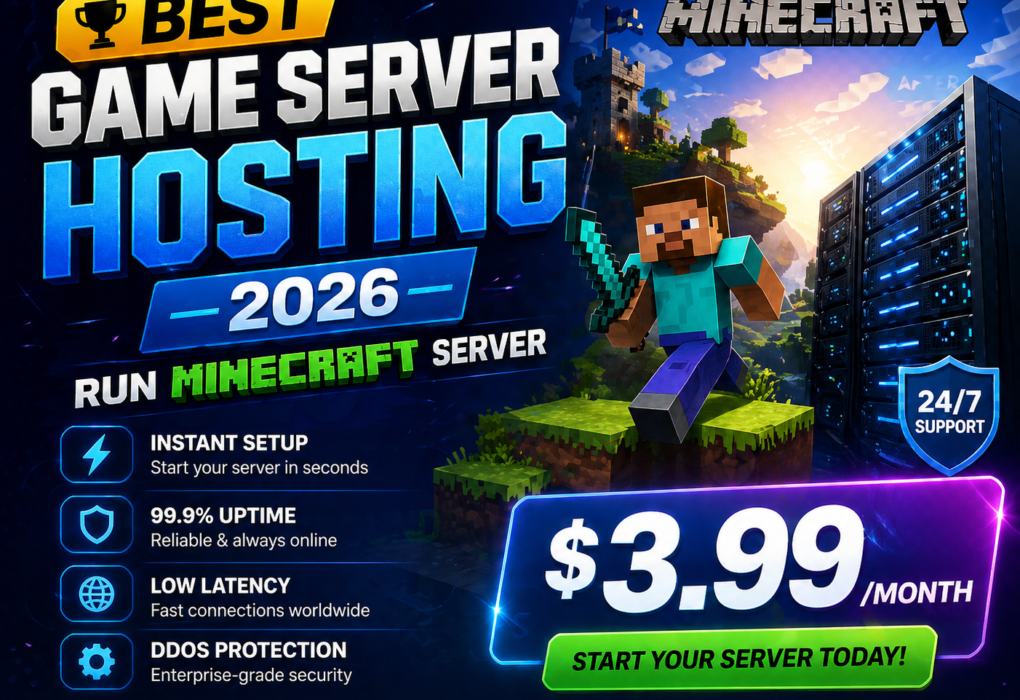 Best Game Server Hosting 2026 - Run Minecraft Server
