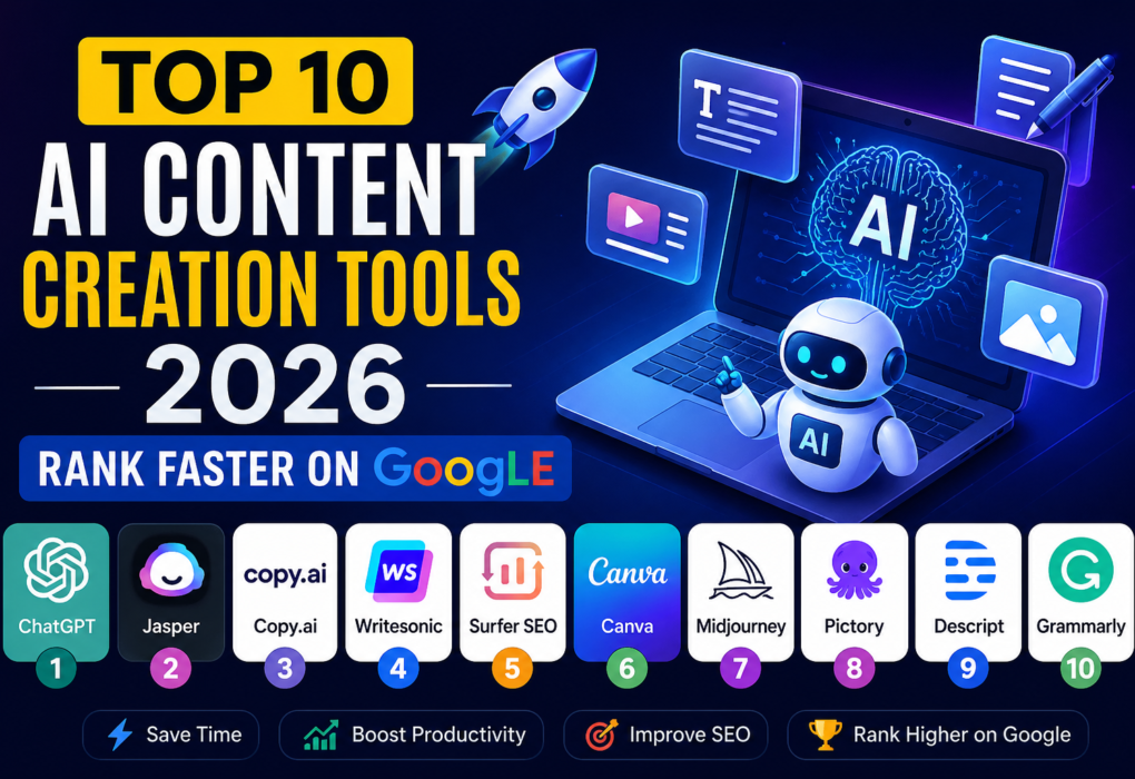 AI Content Creation Tools 2026 comparison chart