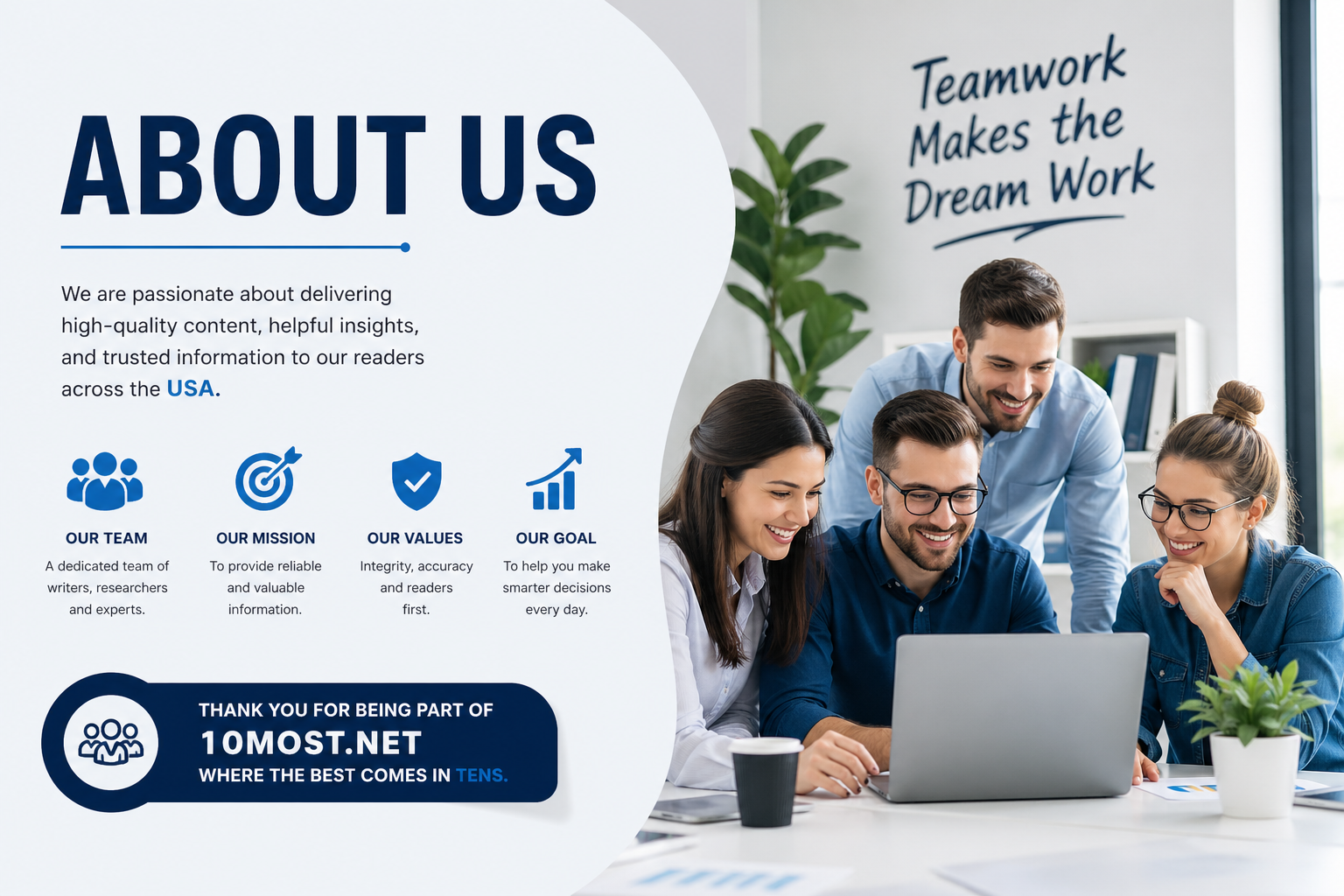 About Us 10Most.net About Us – 10Most.net | Top 10 Reviews & Guides in the USA