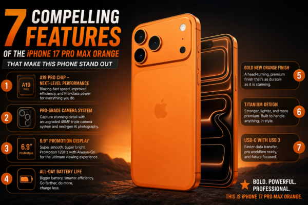 iPhone 17 Pro Max Orange: 7 Powerful Reasons It’s the Most Stunning iPhone Yet