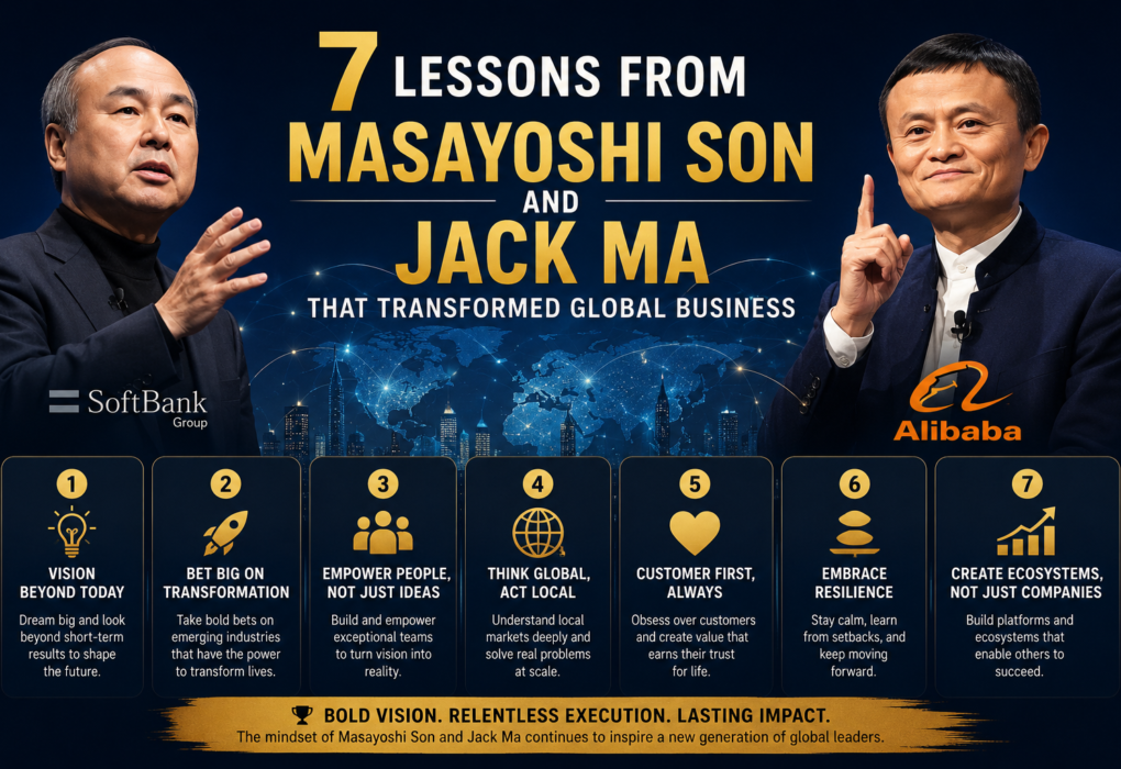 7 Lessons from Masayoshi Son and Jack Ma That Transformed Global Business