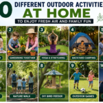 10 Different Outdoor Activities at Home to Enjoy Fresh Air and Family Fun