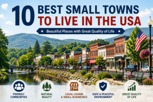 10 Best Small Towns to Live in USA