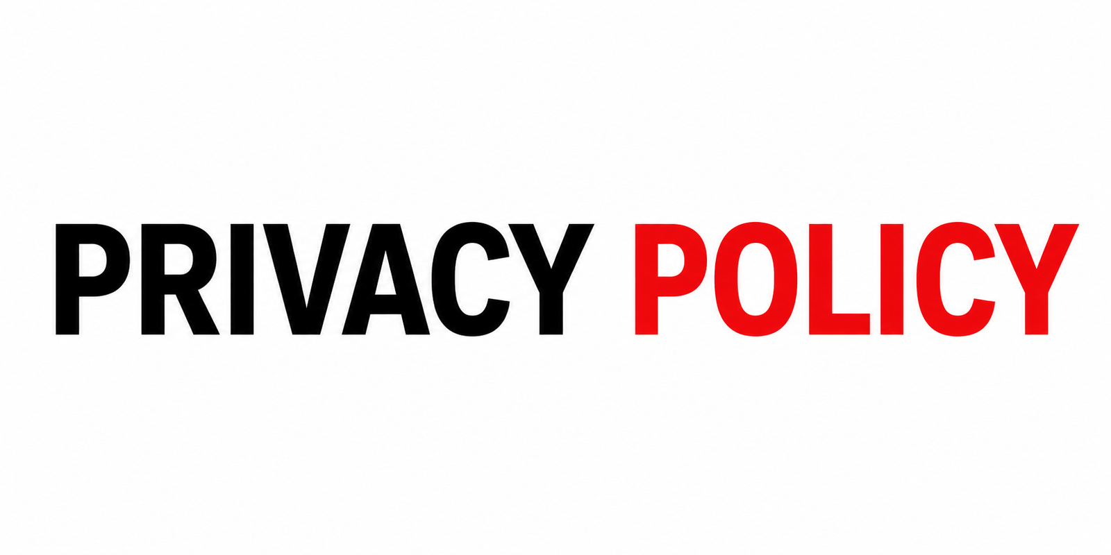Privacy Policy
